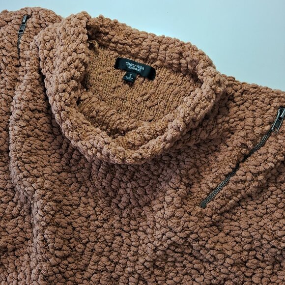 Simply Vera Wang Short Sleeve Chunky Knit Top - Picture 1 of 10